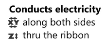 Load image into Gallery viewer, G33 skin-safe conductive fabric tape (no nickel) - 1 roll @ 12" x 80" (30.4cm x 200cm)